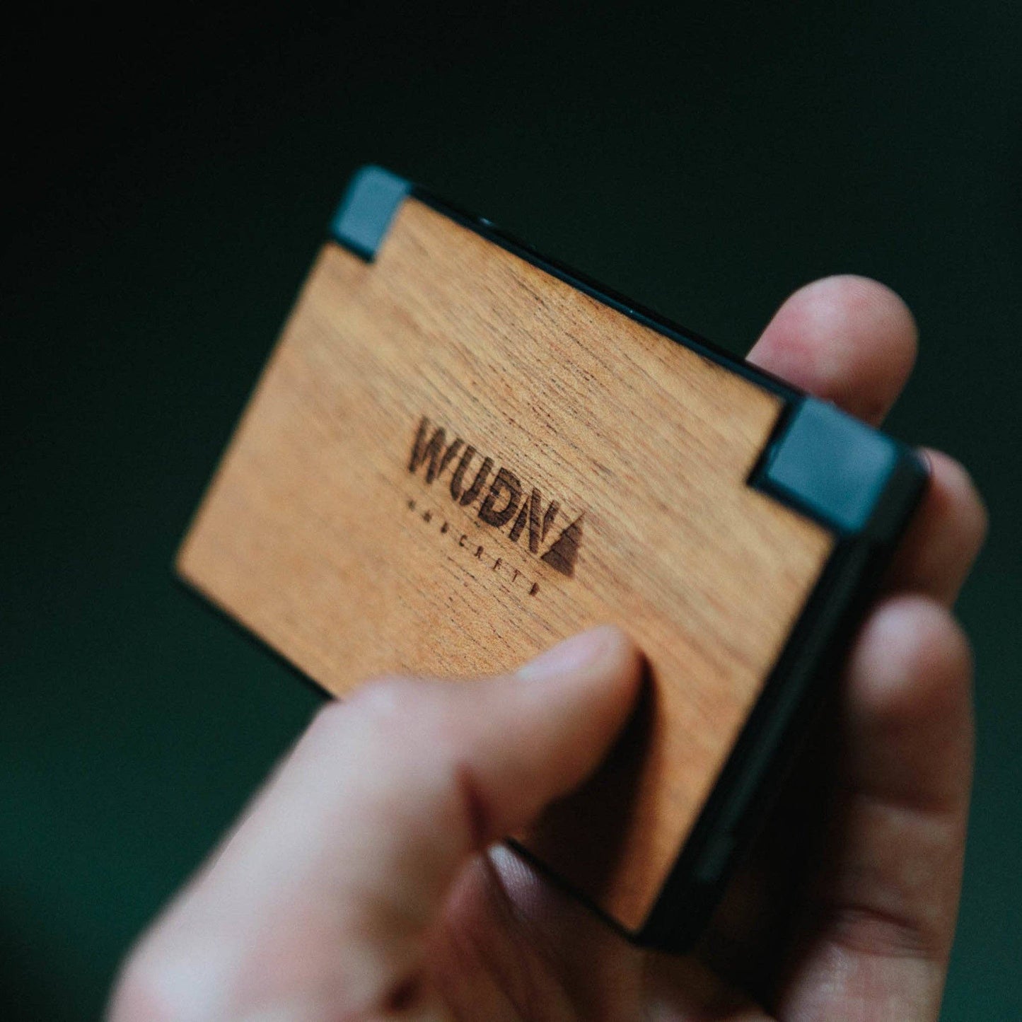 WUDN Handcrafted - Customizable Slim-Dual Wooden Power Bank