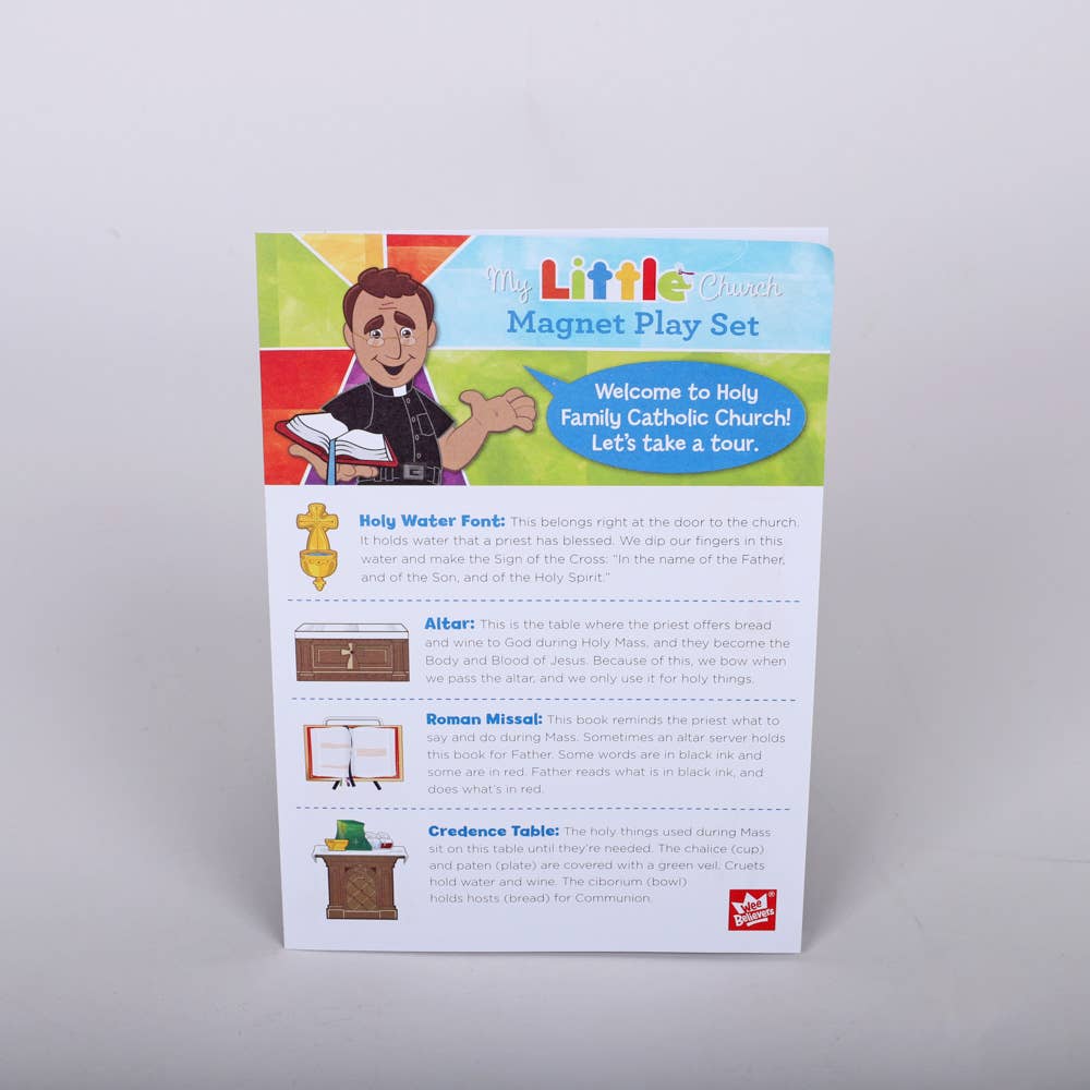 Swanson Christian Products - Toy Playset Magnet My Little Church