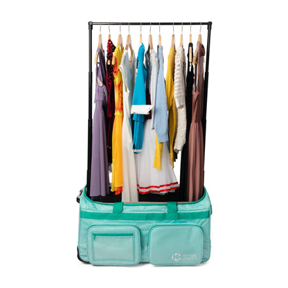 Kendall Country - Collapsible Costume Rolling Dance Bag with Garment Rack -28"
