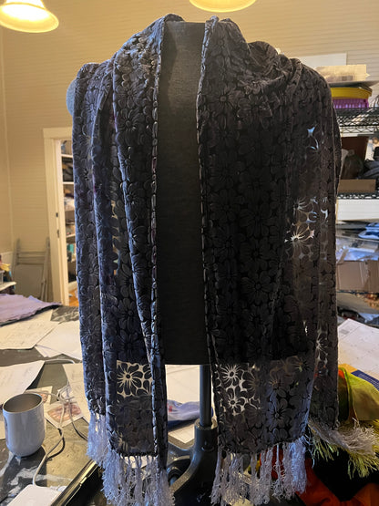 Velvet Scarfs and Shawls