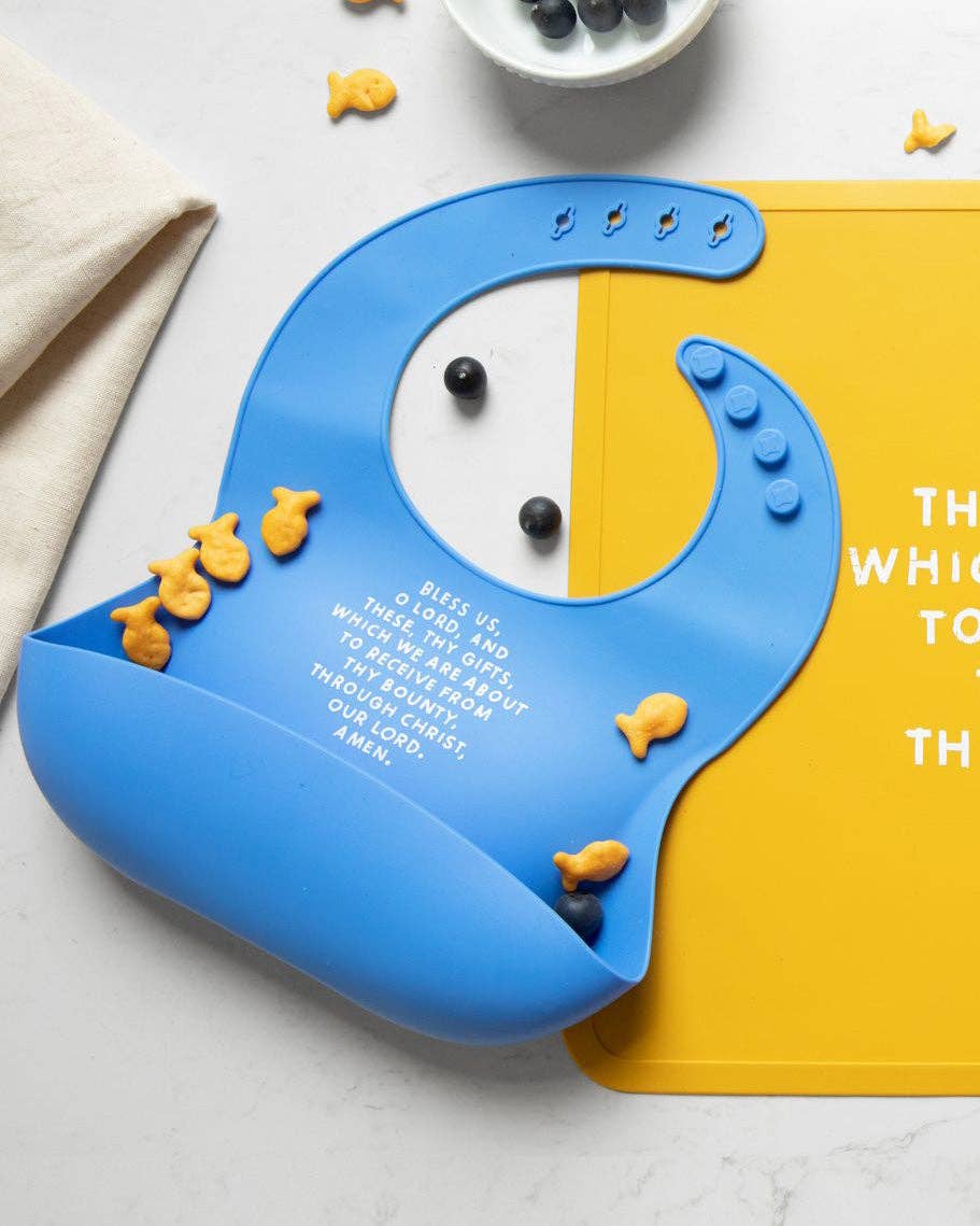 Be A Heart - Meal Blessing Silicone Bib