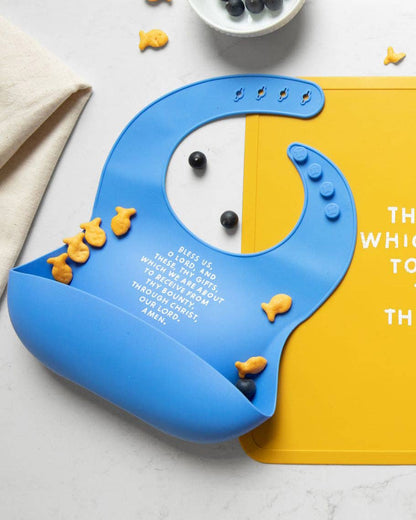 Be A Heart - Meal Blessing Silicone Bib