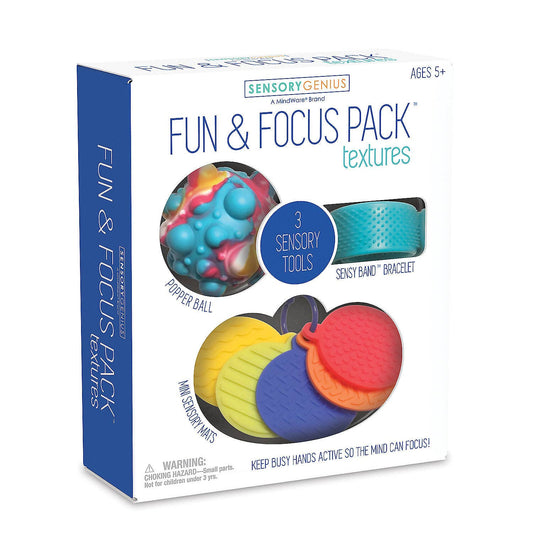 MindWare & Peaceable Kingdom - Sensory Genius: Fun And Focus Pack - Textures