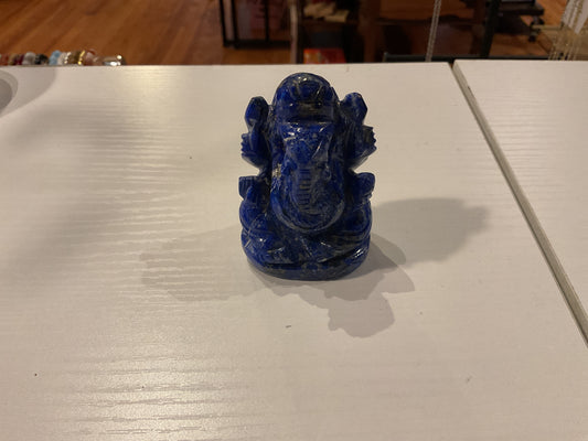 Lapis lazuli Ganesha