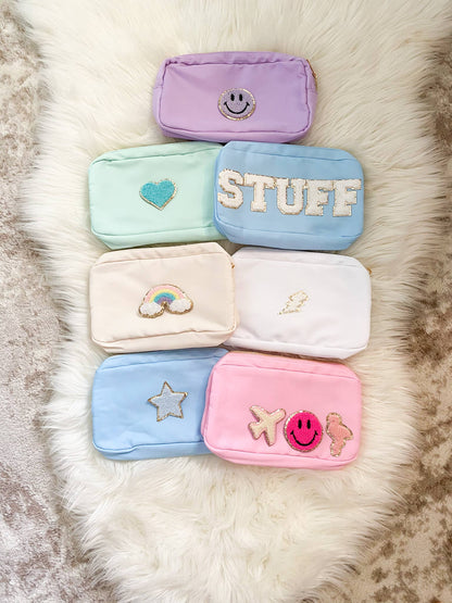 The Loki Shop - Nylon Zipper Pouch Medium With Zipper