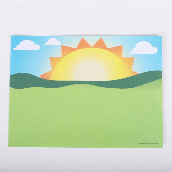 Swanson Christian Products - Sticker Scenes He Lives 6 Ct
