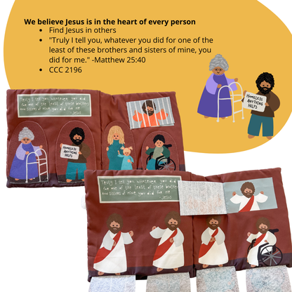 The Little Rose Shop - Where is Jesus Quiet Book