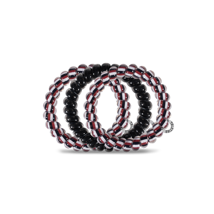 TELETIES - Spiral Hair Coils | Large | Univ. of South Carolina