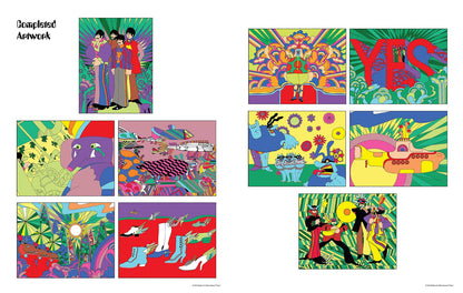 The Beatles Yellow Submarine Color By Numbers