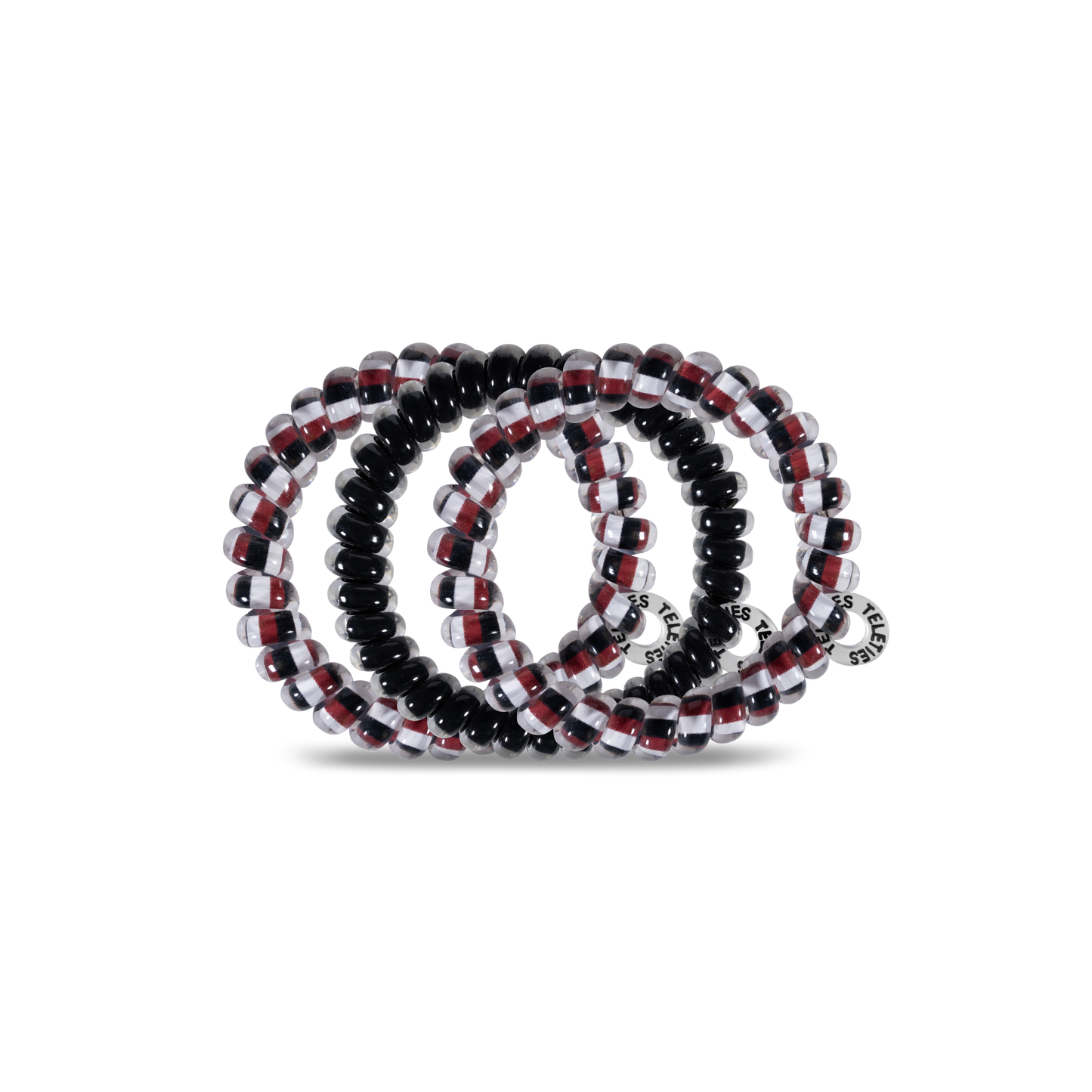 TELETIES - Spiral Hair Coil | Small | Univ. of South Carolina Hair Ties