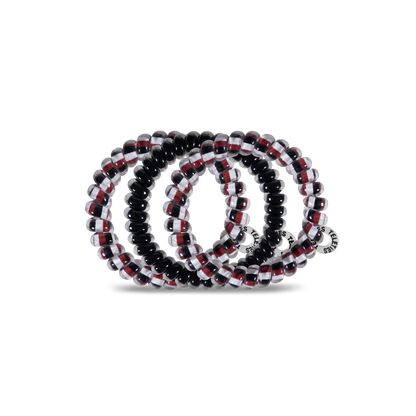 TELETIES - Spiral Hair Coil | Small | Univ. of South Carolina Hair Ties