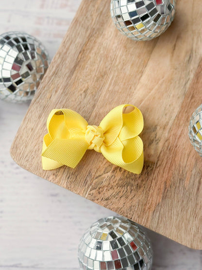 The Hair Bow Company - Original Grosgrain Hair Bow - Alligator Clip - 3"