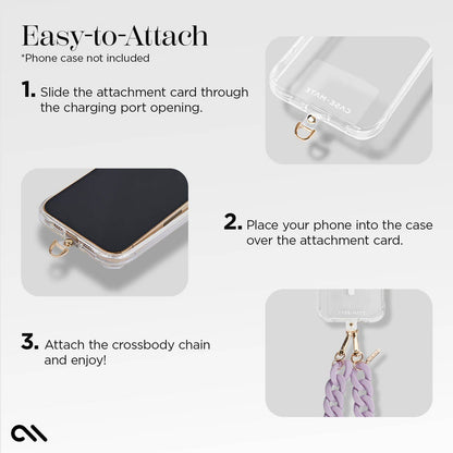 Case-Mate - Lavender Chain Phone Crossbody