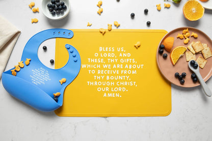 Be A Heart - Meal Blessing Silicone Bib