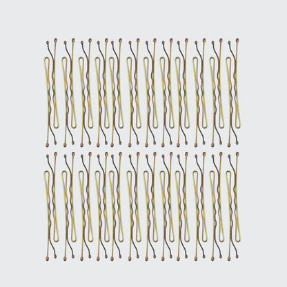 KITSCH - Essential Bobby Pins 45pc - Brown