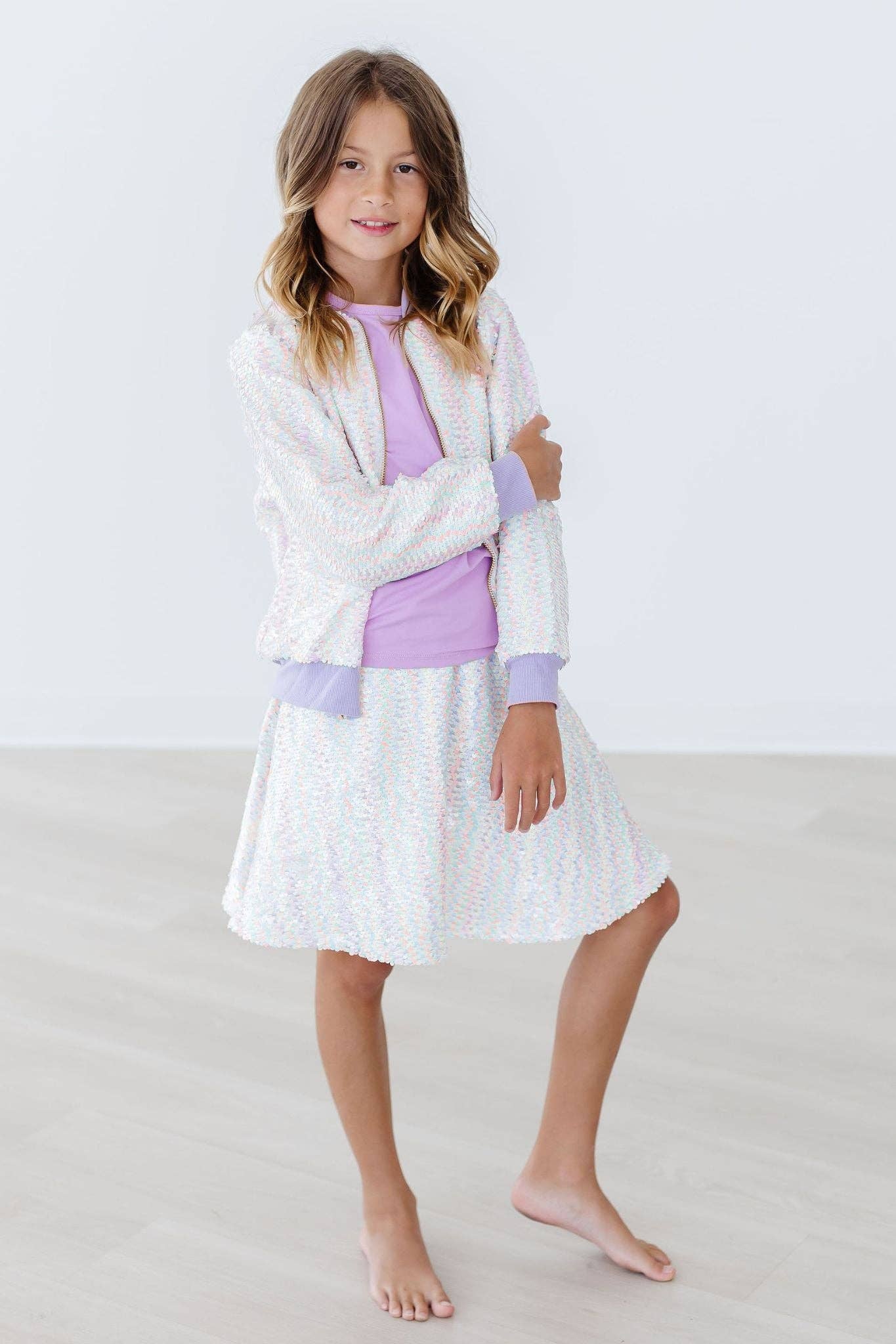 Mila & Rose - Unicorn Flip Sequin Jacket