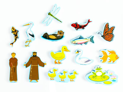 Saintly Heart LLC - St. Francis & Friends Bath Set