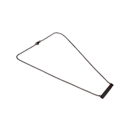 WJW - Polished Blank Stainless Steel Bar Necklace