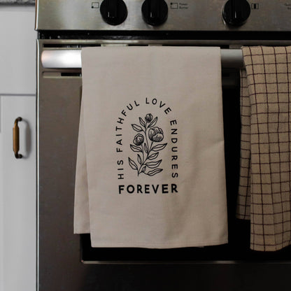 The Daily Grace Co - Faithful Love Tea Towel