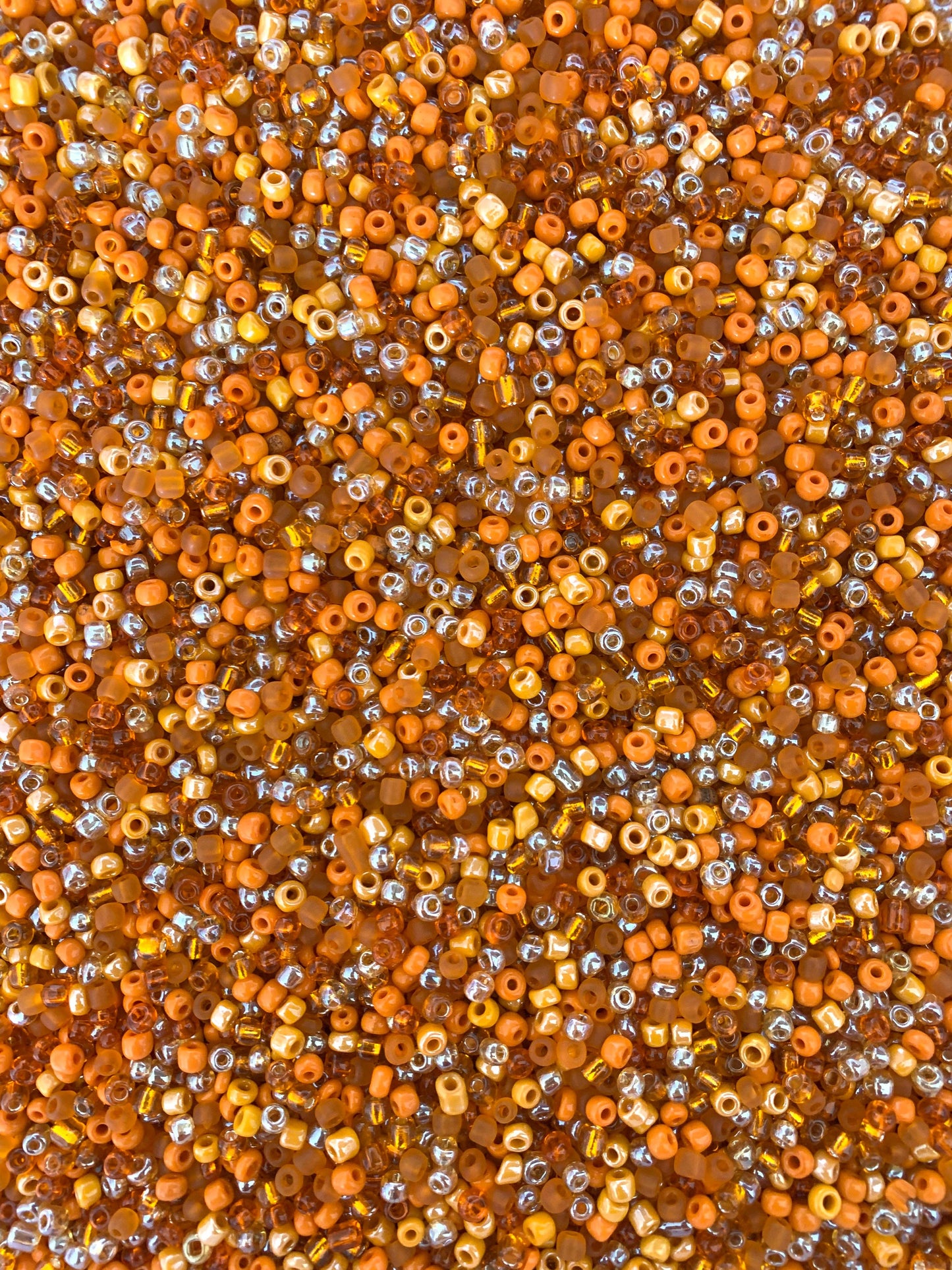 MaddieMayShop - 6/0 Seed Beads Mix,  Glass Beads/450 Grams