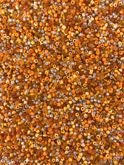 MaddieMayShop - 6/0 Seed Beads Mix,  Glass Beads/450 Grams