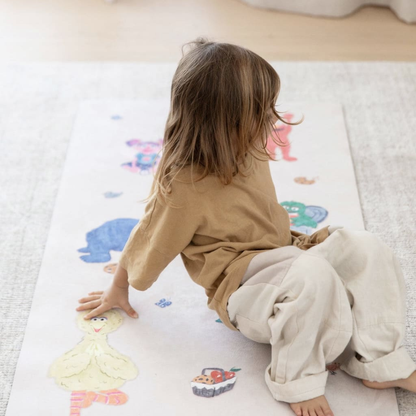 Mindful and Co Kids USA - Sesame Street Print Kids Yoga Mat