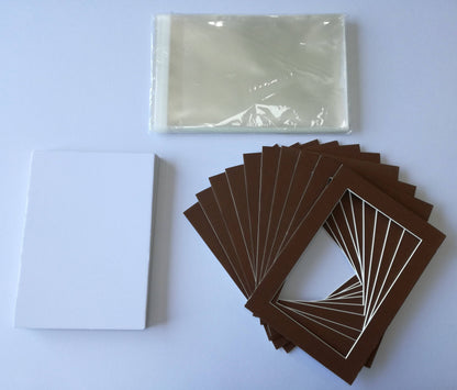 Studio 500 Inc. - Studio 500 10-Pack Picture Mats for 16"x20" frame with 11"x14" Opening (Various Colors)