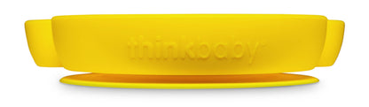 Think - Suction Plate Yellow Monkey