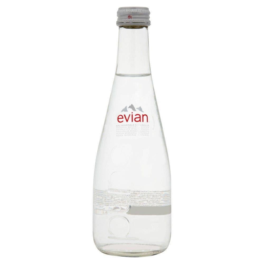 Oasis Snacks - Evian Natural Spring Water, 330ml