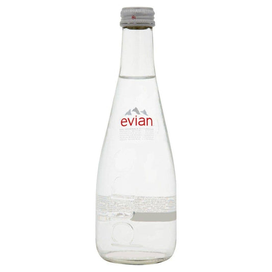 Oasis Snacks - Evian Natural Spring Water, 330ml