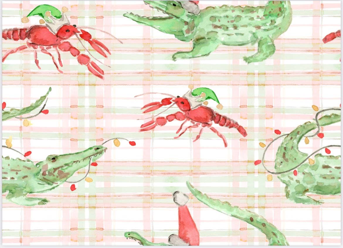 Sweet Bay Clothing - Gator/Crawfish Christmas Gown