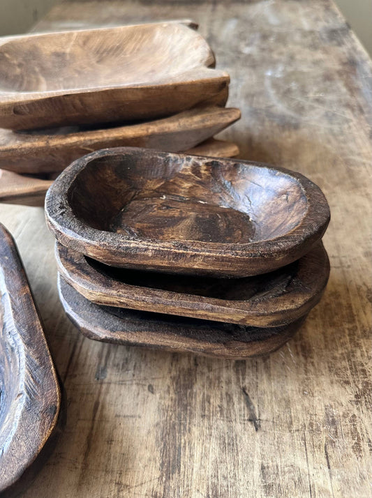 Stash Style - Hand Carved Wooden Bowl