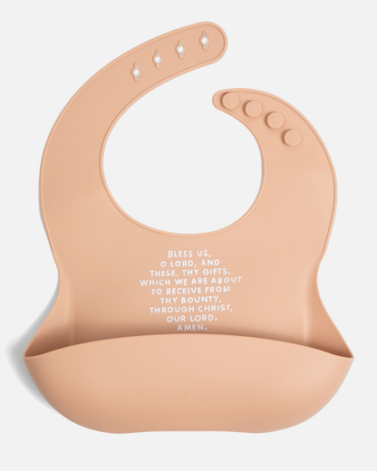 Be A Heart - Meal Blessing Silicone Bib