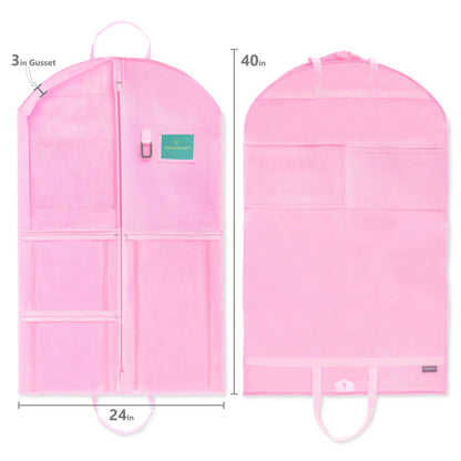 Kendall Country - 40" Garment Bag with pockets for Costumes, Clothing Storage