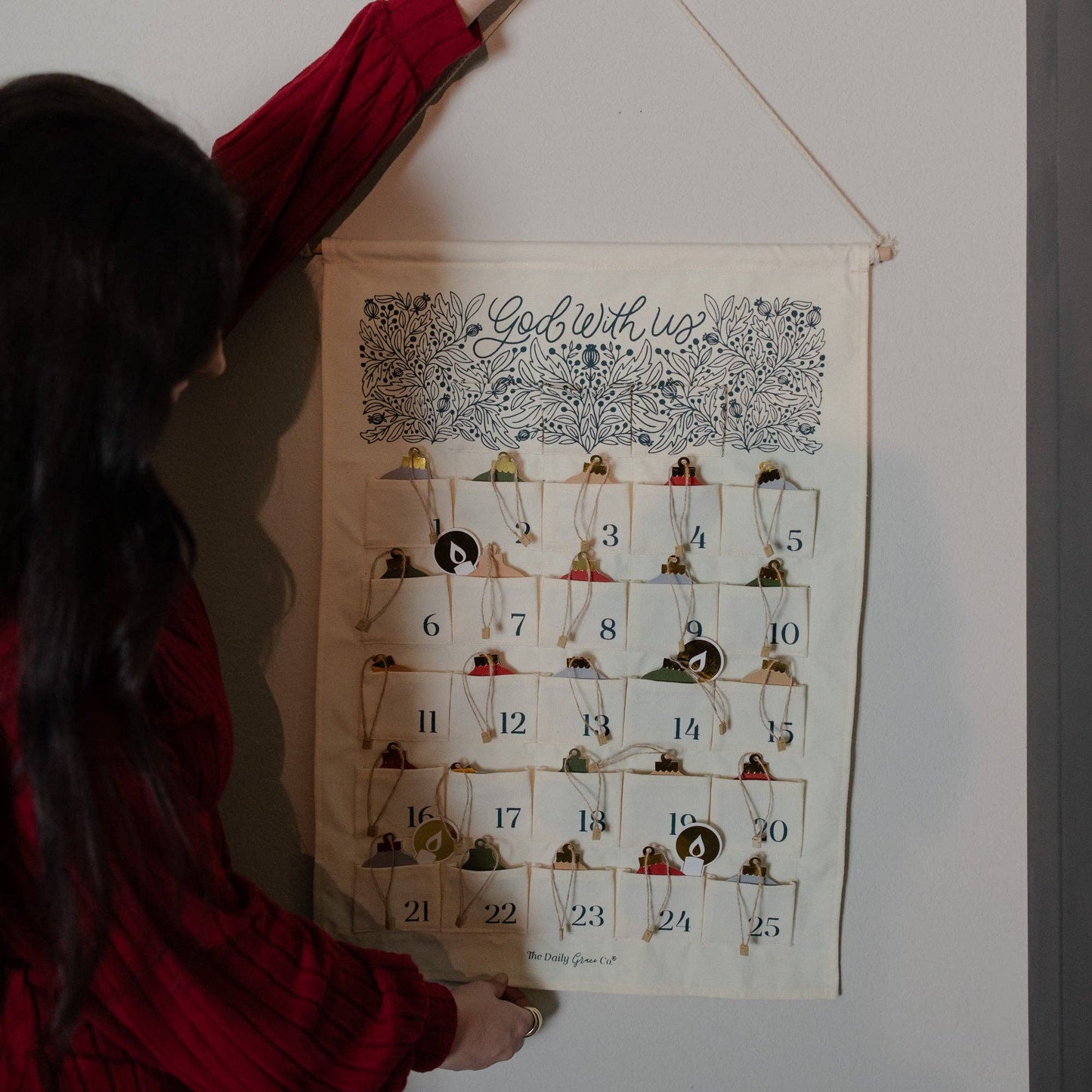 The Daily Grace Co - 2025 Advent Wall Calendar