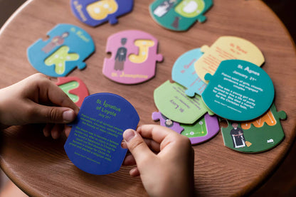 Saintly Heart LLC - Pray and Play ABC Puzzle