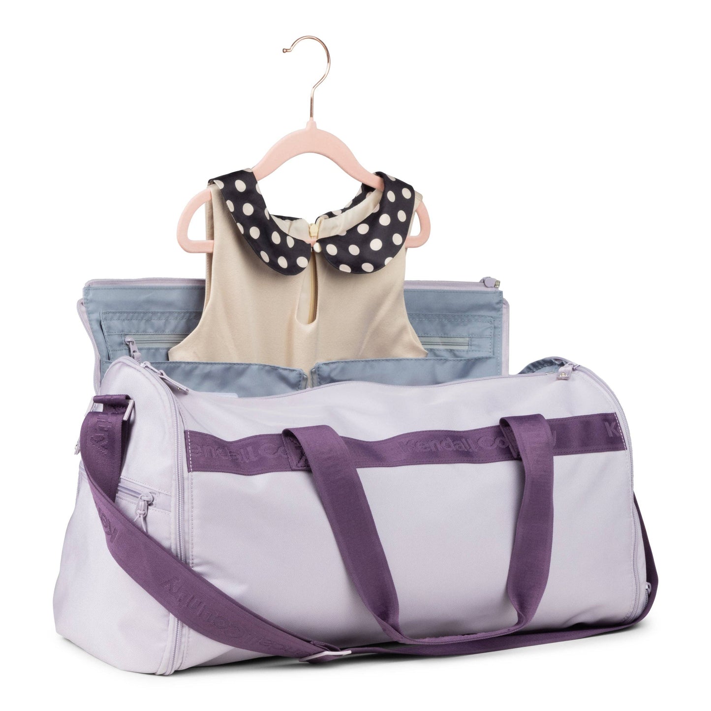 Kendall Country - Convertible Garment Duffel - Heather Purple