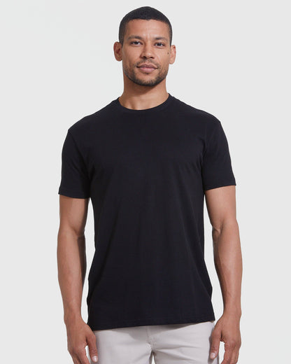 True Classic - Short Sleeve T-Shirt | Crew Neck | Black