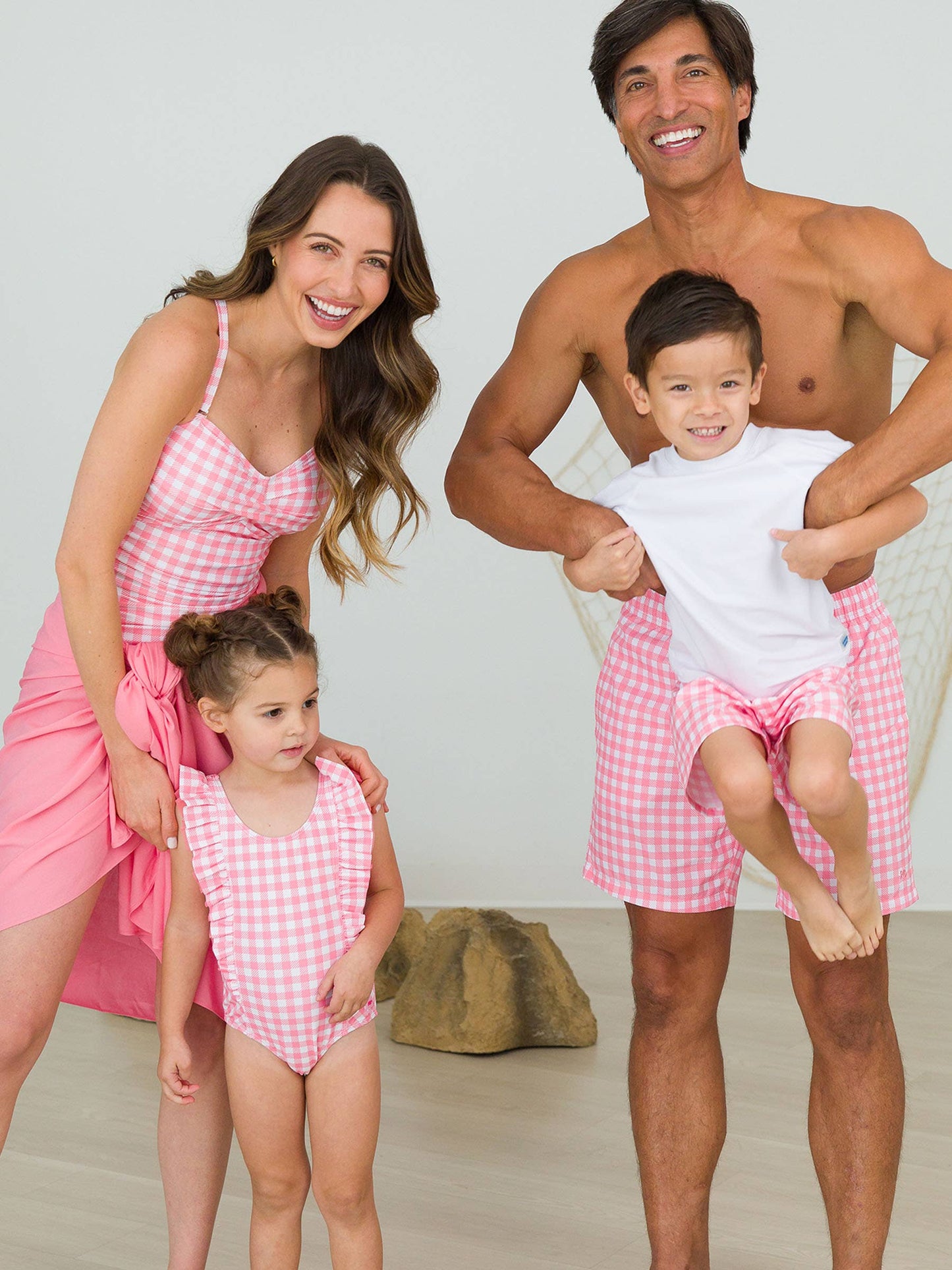 RuffleButts + RuggedButts - Women's Bubblegum Pink Convertible Sarong