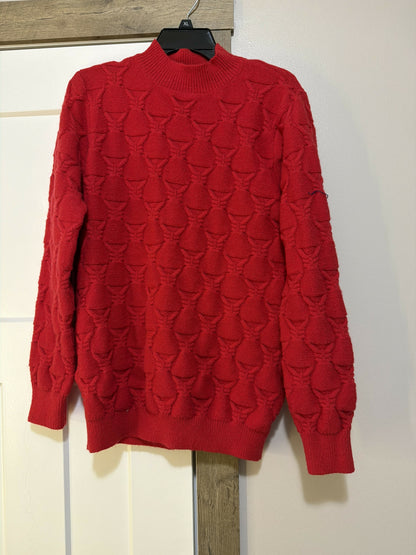 Red sweater- size L