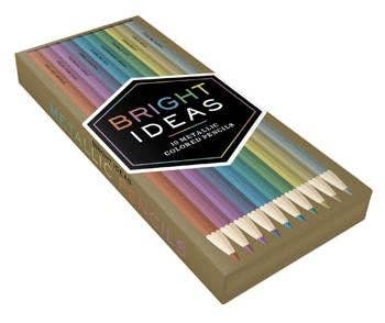 Chronicle Books - Bright Ideas Metallic Pencils