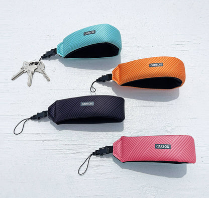 Carson - Floating Neoprene Wrist Strap for Keys or Valuables