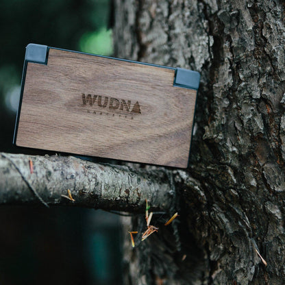 WUDN Handcrafted - Customizable Slim-Dual Wooden Power Bank