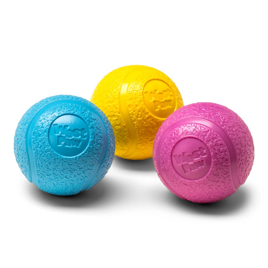West Paw - Boundr® 2-Pack Dog Toy Ball for Play, Chew, and Fetch