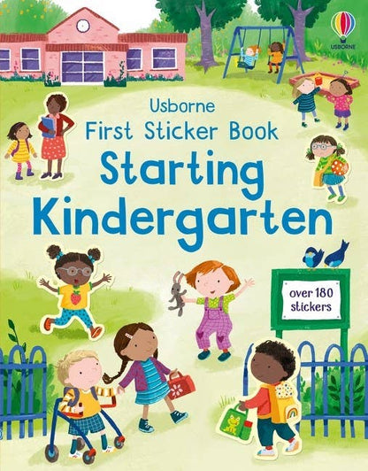HarperCollins - First Sticker Book Starting Kindergarten : Usborne