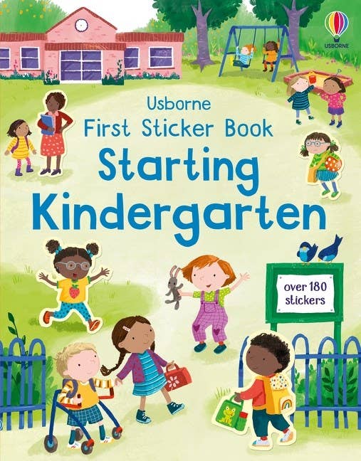 HarperCollins - First Sticker Book Starting Kindergarten : Usborne