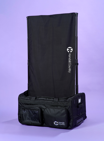 Kendall Country - Rolling Duffel Privacy Curtain – Raven Black