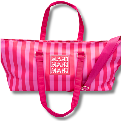 My Fair Mahjong - MAHJONG TOTE BAG  |  Wide with Zipper Closure
