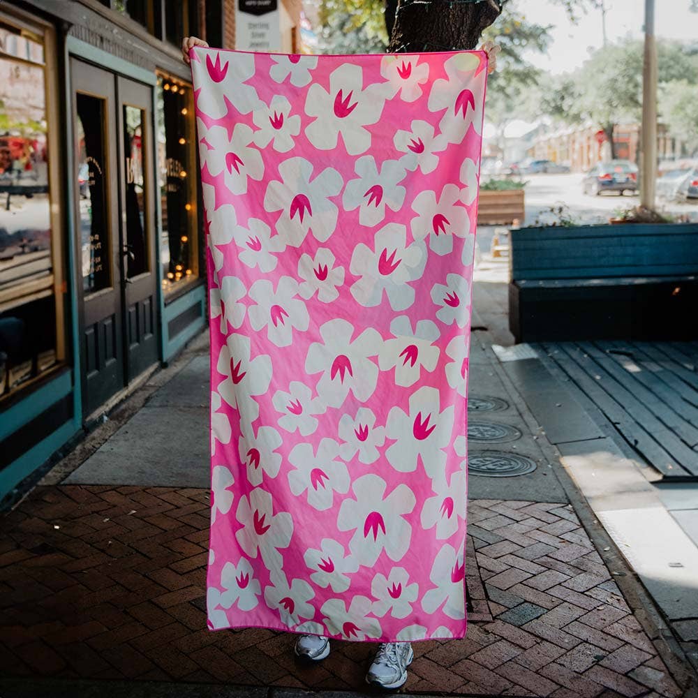 Katydid - Abstract Flowers Micro Fiber Quick Dry Towels