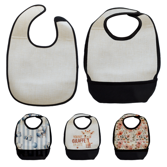 Hogg Outfitters - SUBLIMATION BABY BIB W/ SPILL POCKET